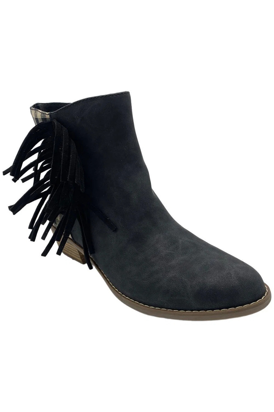 Code West Women's Low Key Bootie Black - Medium